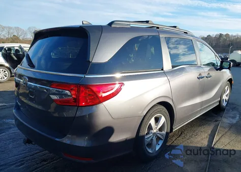 2020 Honda Odyssey Ex-L/Ex-L W/Navi Res from USA, damaged, VIN 5FNRL6H78LB040741